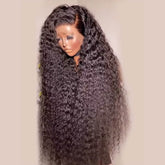 Deep Wave HD Lace Front Wig - Curly 13x6 Human Hair